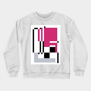 Magenta Abstract #07 Crewneck Sweatshirt